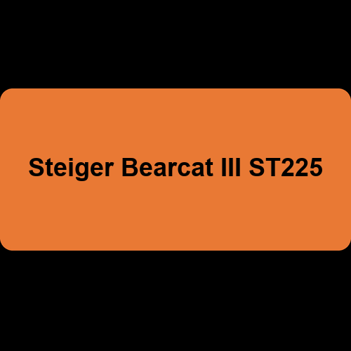 Steiger Bearcat III ST225